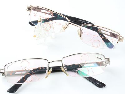 青少年眼鏡框多焦點(diǎn)半框?qū)W生漸進(jìn)眼鏡架 1318 53-18-135 產(chǎn)品介紹